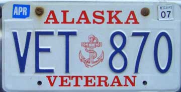 License plate that says veterinarian.