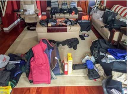 Mongolia luggage for trip