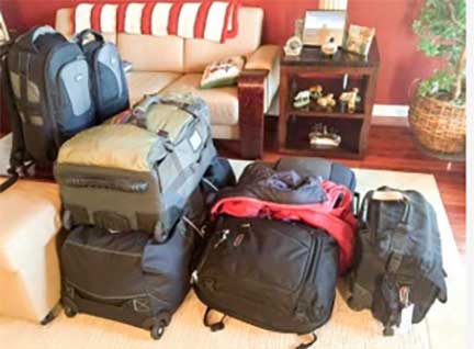 Mongolia luggage for trip