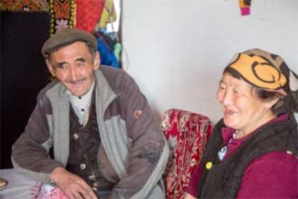 Mana and his wife laughing