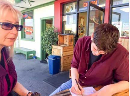 Meeting of editors for Mongolia video