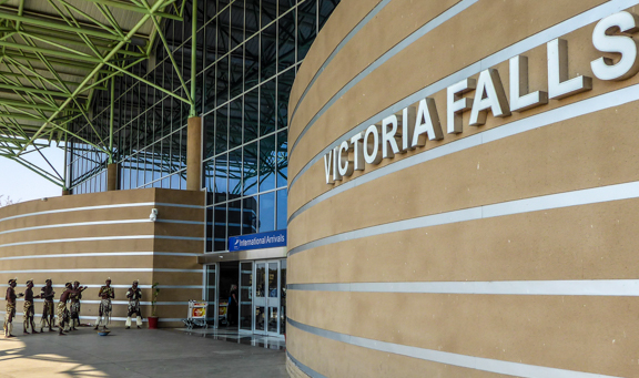 Victoria Falls Entrance