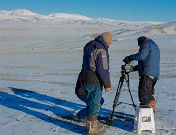 Setting up video equipment