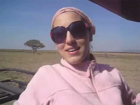 Jessica talking about her experience