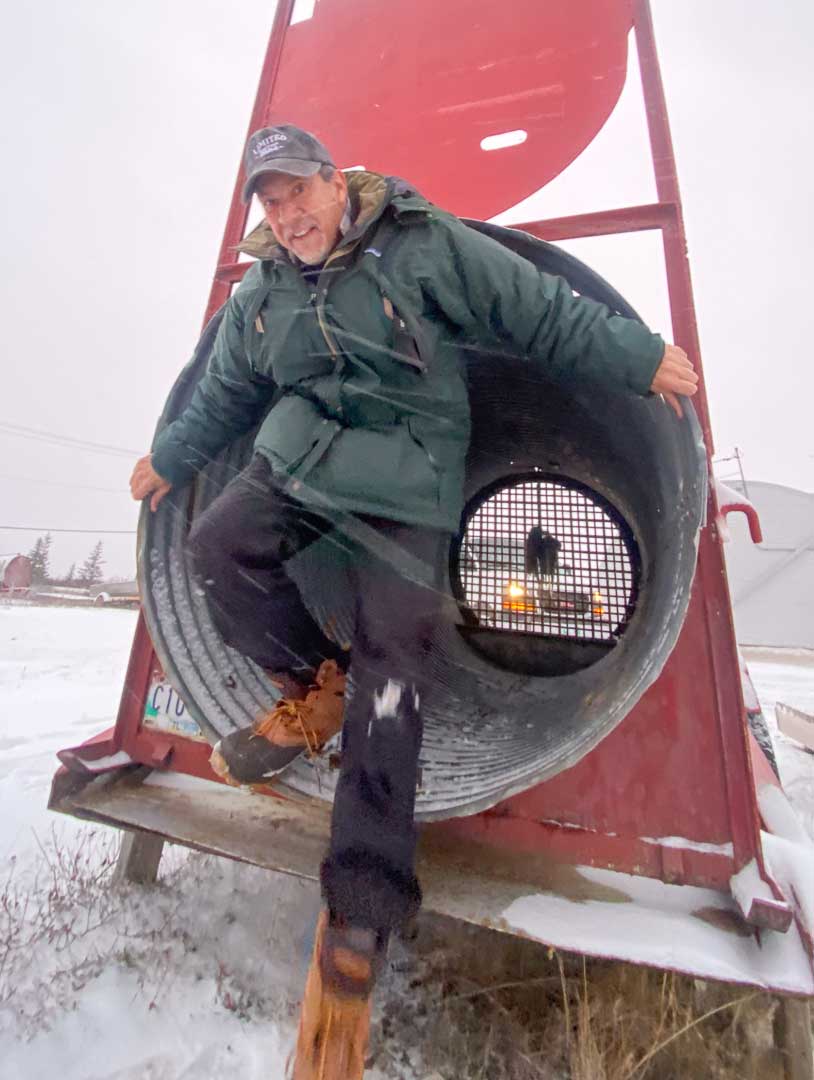 Dr.P coming out of bear trap.
