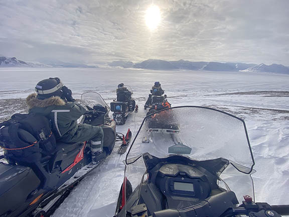 Stopping to look for bears