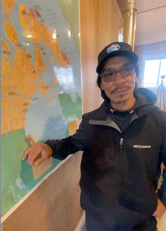 Moses, one of our Inuit guides.