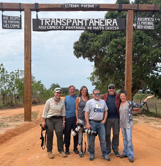 The Jaguars of Pantanal group photo.