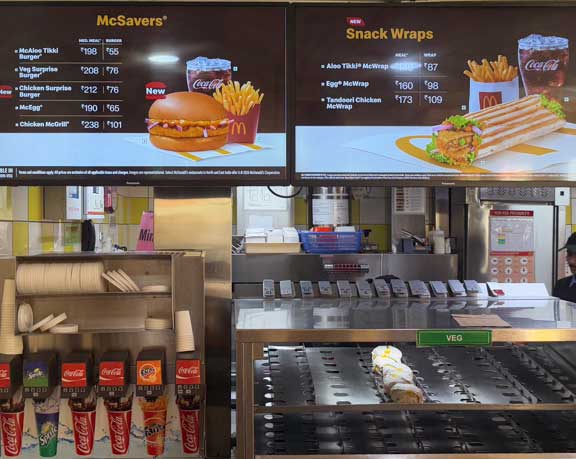 McDonalds in India
