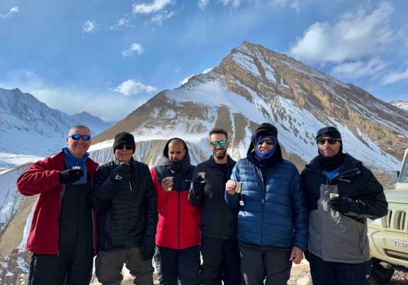 Our snow leopard group photo.