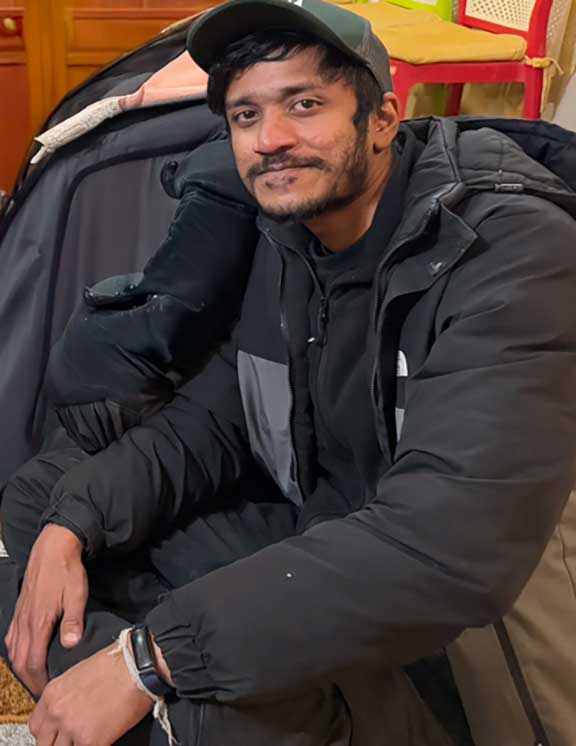 Our guide named Indrajeet